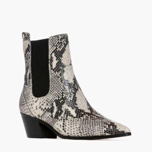 Paige Willa Snake Bootie Size 10 Chelsea Boot Ankle Boot Western Style
